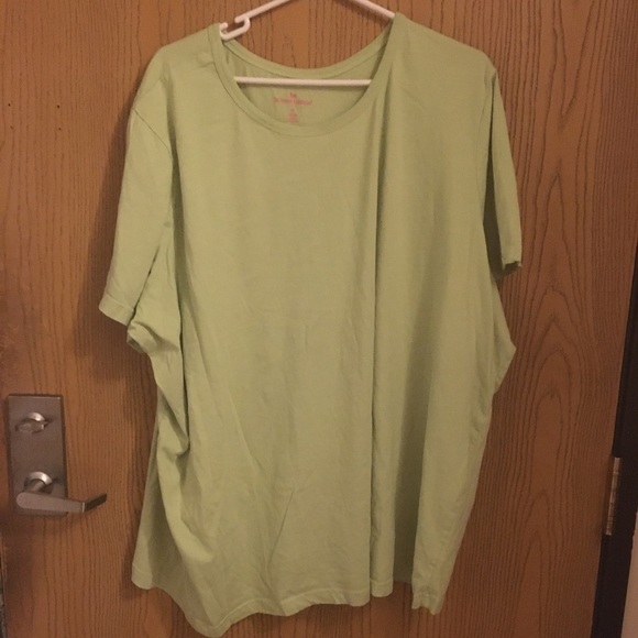 WOMAN within lite green shirt 4x. A-55 - Picture 1 of 3
